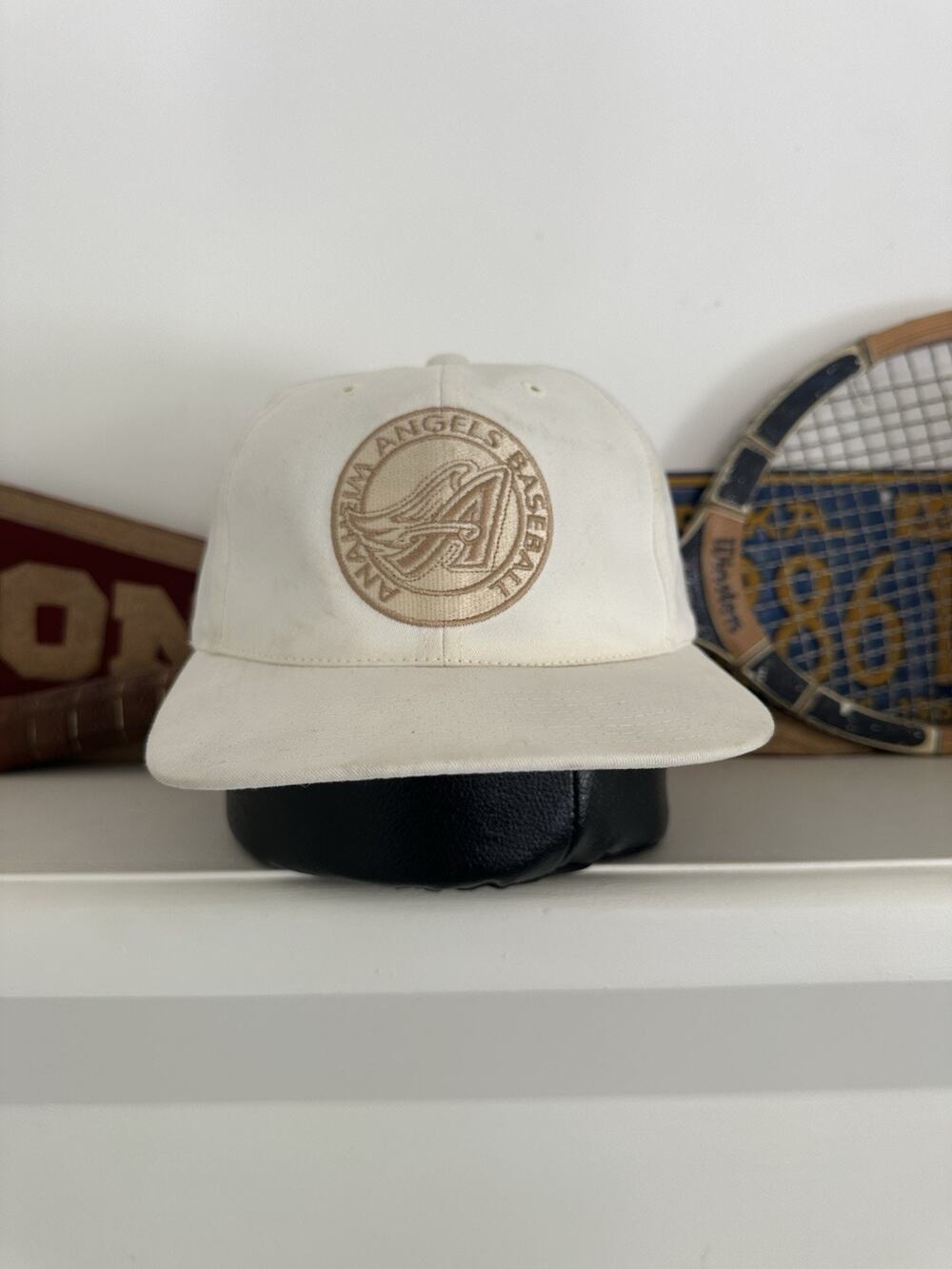 Vintage American Needle Anaheim Angels Baseball Strapback Hat